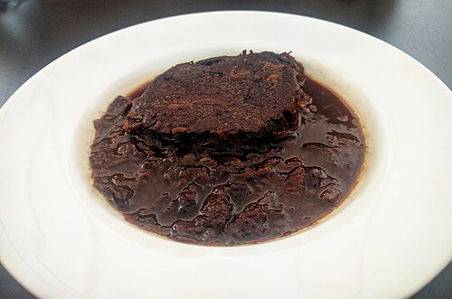 Dalmatian pašticada, slow-cooked beef in a dark sauce