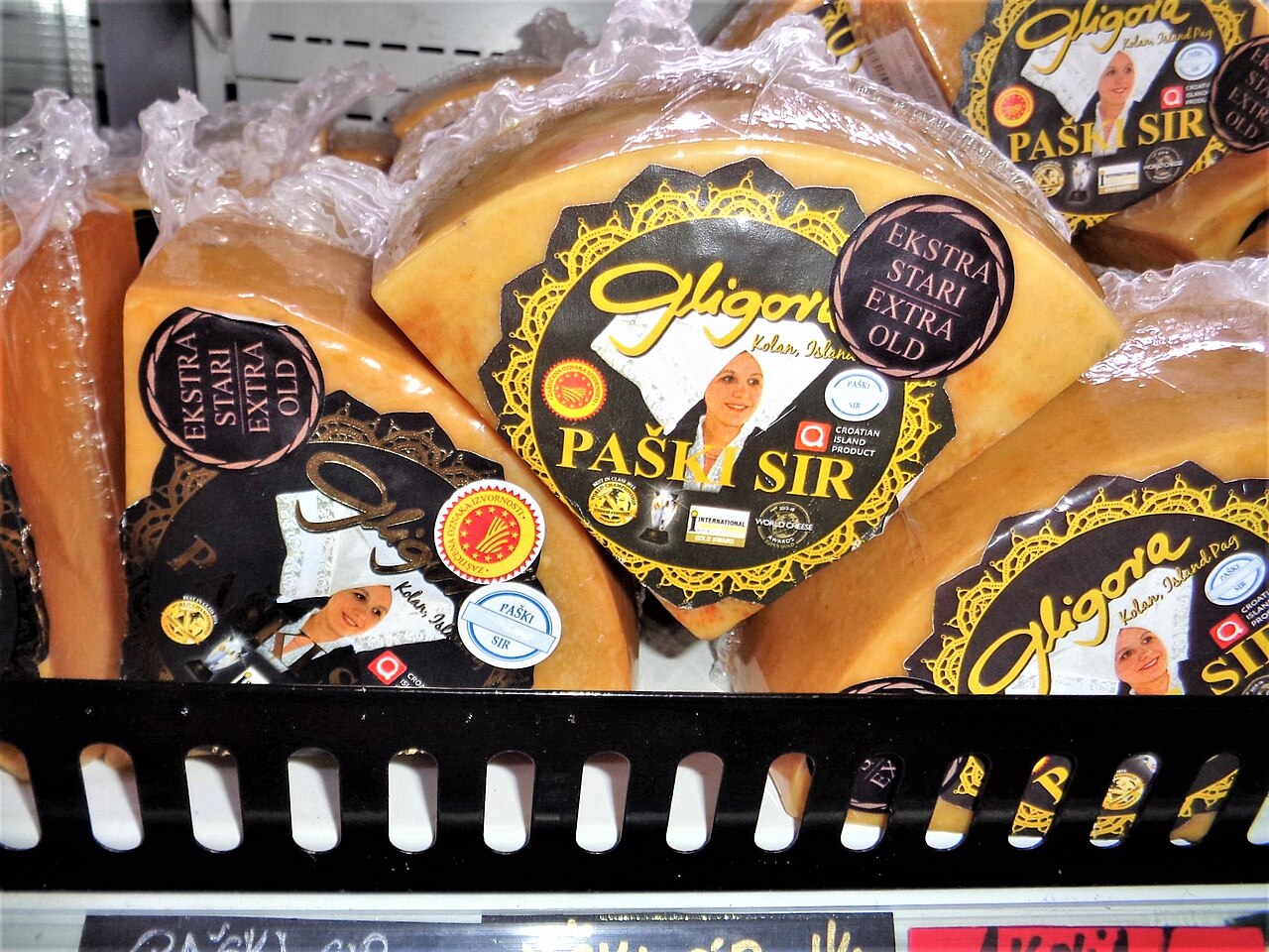 Pag sheep's cheese, a hard cheese from the island of Pag